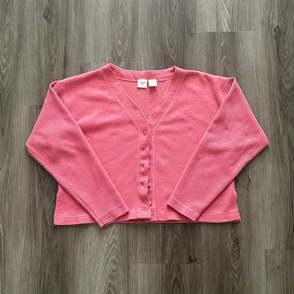 Victoria's Secret Pink Button-Up Cardigan